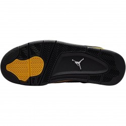 Air Jordans 4 Retro Thunder 2023 Black/Tour Yellow