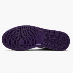 Air Jordans 1 Low Court Purple Is The Low Top Unisex Basketball Shoes Womens And Mens  553558 125 