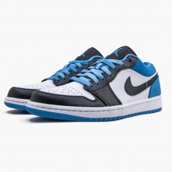 Air Jordans 1 Low SE Laser Blue White Black AJ1 Basketball Shoes Womens And Mens ck3022 004 