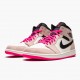 Air Jordans 1 Mid Crimson Tint Basketball Womens And Mens 852542 801