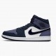 Air Jordans 1 Mid Obsidian Sanded Purple White For Sale Womens And Mens 554724 445