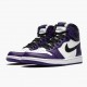 Air Jordans 1 Retro High OG Court Purple White Basketball Shoes Womens And Mens 555088 500 