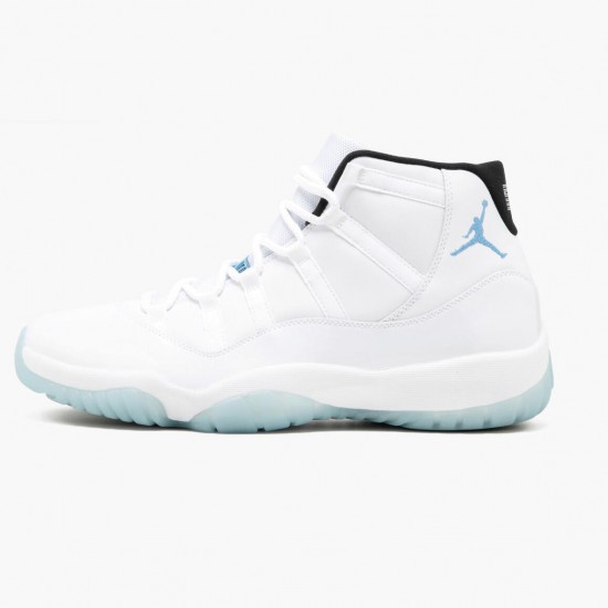 Air Jordans 11 Retro Legend Azul Columbia Womens And Mens 378037 117