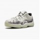 Air Jordans 11 Retro Low Light Bone Snakeskin Womens And Mens 6846 002