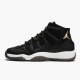 Air Jordans Retro 11 PREM HC Heiress Black Metallic Gold Womens And Mens 852625 030 