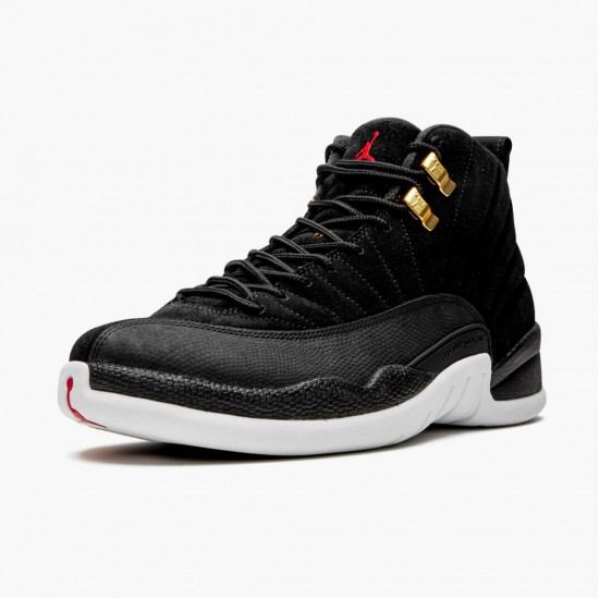 Air Jordans 12 Reverse Taxi AJ12 Retro Basketball Mens 130690 017