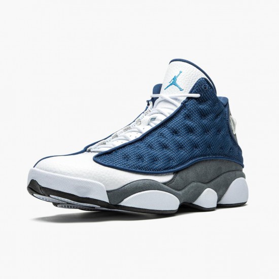 Air Jordans 13 Flint Navy University Blue Marine White AJ13 Retro Basketball Shoes Mens 414571 404 