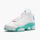 Air Jordans 13 GS Aurora Green Basketball Shoes Mens 439358 100