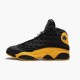 Air Jordans 13 Melo Class Of Black Universesity Red Gold AJ13 Retro Black Basketball Shoes Mens 414571 035 