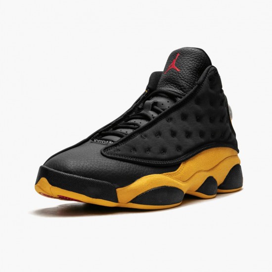 Air Jordans 13 Melo Class Of Black Universesity Red Gold AJ13 Retro Black Basketball Shoes Mens 414571 035 