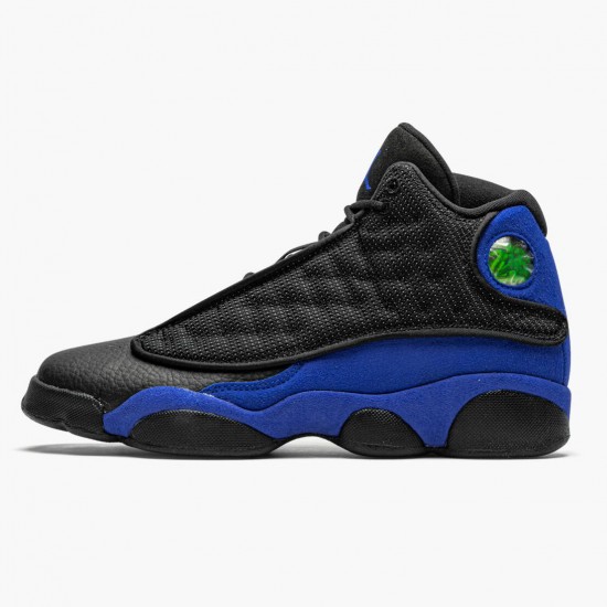 Air Jordans 13 Retro Black Hyper Royal Blue Sizes Mens 414571 040 