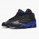 Air Jordans 13 Retro Black Hyper Royal Blue Sizes Mens 414571 040 