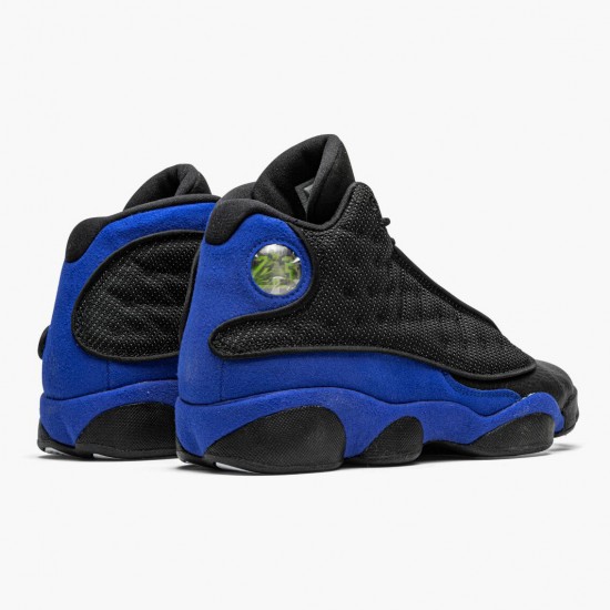 Air Jordans 13 Retro Black Hyper Royal Blue Sizes Mens 414571 040 