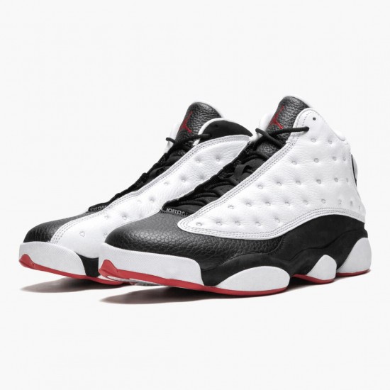 Air Jordans 13 Retro He Got Game Men Shoes White red Black AJ13 Retro Basketball Shoes Mens 414571 104 