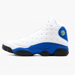 Air Jordans 13 Retro White Hyper Royal Black Latest Drop Shoes Womens And Mens 414571 117 