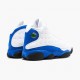 Air Jordans 13 Retro White Hyper Royal Black Latest Drop Shoes Womens And Mens 414571 117