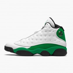 Air Jordans 13 Retro White Lucky Green AJ13 Retro Basketball Shoes Mens 414571 113 