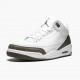 Air Jordans 3 Mocha White Chrome Dark Mocha Mens 136064 122