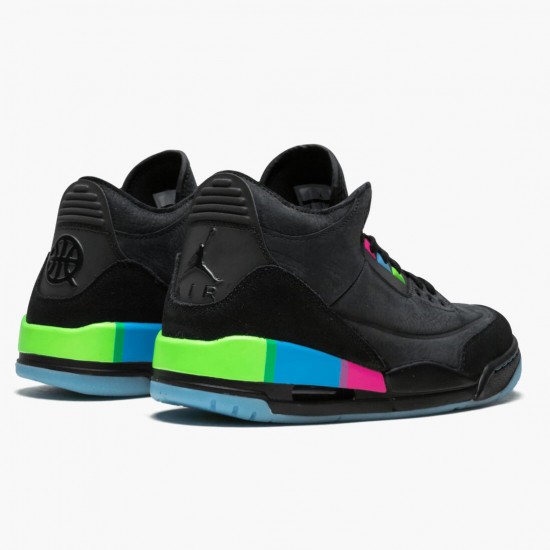 Air Jordans 3 Quai 54 Is the Next with a Clear Sole Womens And Mens at9195 001 