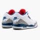 Air Jordans Men Air Jordans 3 Retro Og True Blue 2016 Womens And Mens 854262 106 