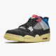 Air Jordans 4 IV Retro Retro Sp Union Black AJ4 Basketball Shoes Womens And Mens dc9533 001