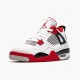 Air Jordans 4 Retro Og Fire Red 2020 Gs Shoes Womens And Mens 408452 160