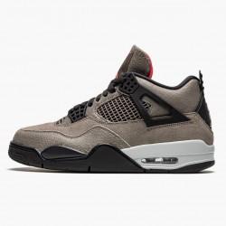 Air Jordans 4 Retro Taupe Haze Oil Grey Off White Infra Red AJ4 Basketball Shoes Womens And Mens DB0732 200 