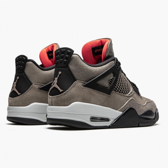 Air Jordans 4 Retro Taupe Haze Oil Grey Off White Infra Red AJ4 Basketball Shoes Womens And Mens DB0732 200