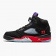 Air Jordans 5 V Retro Fire Red Grape Black AJ5 Basketball Shoes Mens CZ1786 001 