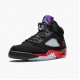 Air Jordans 5 V Retro Fire Red Grape Black AJ5 Basketball Shoes Mens CZ1786 001 