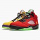 Air Jordans 5 What The Yellow AJ5 Basketball Shoes Mens CZ5725 700 