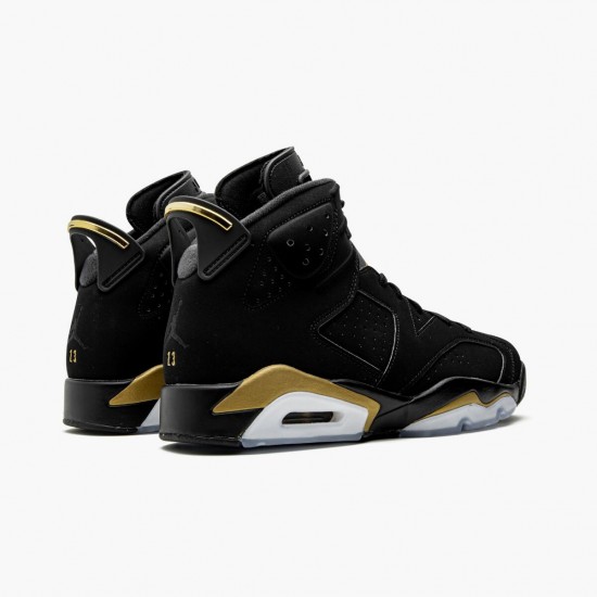 Air Jordans 6 DMP Black Metallic Gold AJ6 Retro Basketball Mens CT4954 007