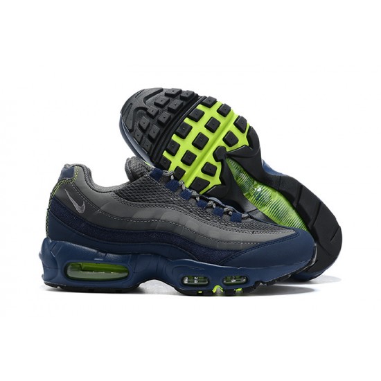 Nike Air Max 95 TT Grey Blue and Black Black Mens sneakers DA1504-400