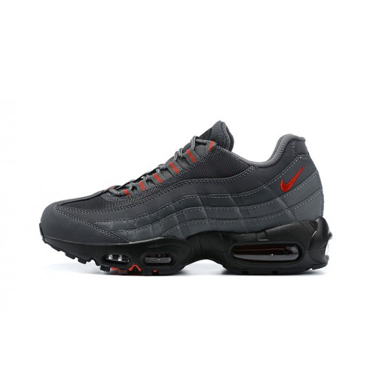 Nike Air Max 95 TT Grey Red and Black Mens sneakers