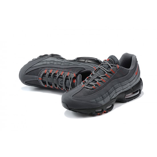 Nike Air Max 95 TT Grey Red and Black Mens sneakers