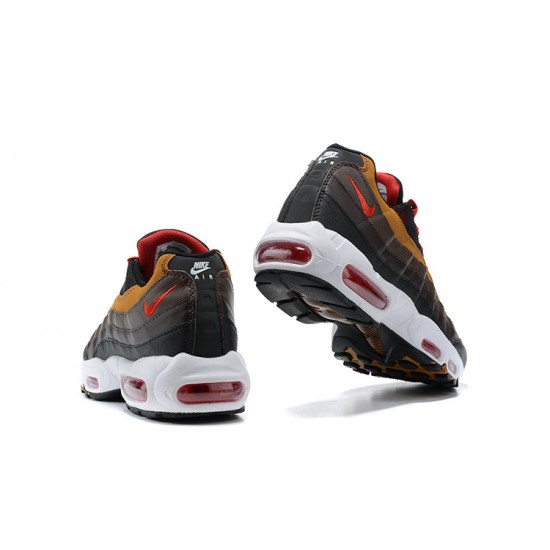 Nike Air Max 95 TT Grey Red and Brown Mens sneakers