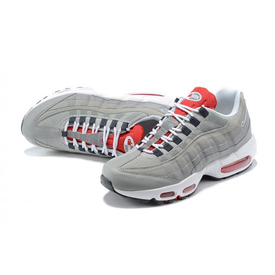 Nike Air Max 95 TT Grey White and Red Mens sneakers