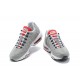 Nike Air Max 95 TT Grey White and Red Mens sneakers