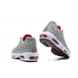 Nike Air Max 95 TT Grey White and Red Mens sneakers 