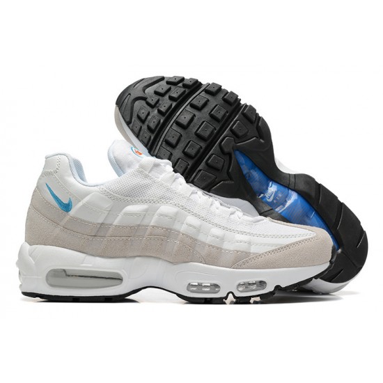 Nike Air Max 95 TT White Blue Mens sneakers DJ9981-100