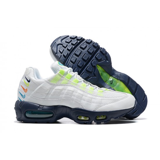 Nike Air Max 95 TT White Blue Mens sneakers DX1819-100