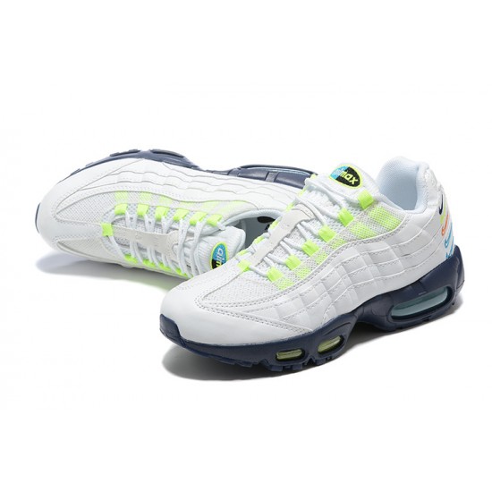 Nike Air Max 95 TT White Blue Mens sneakers DX1819-100