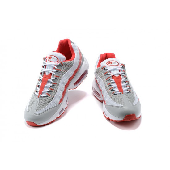 Nike Air Max 95 TT White Red and Grey Mens sneakers