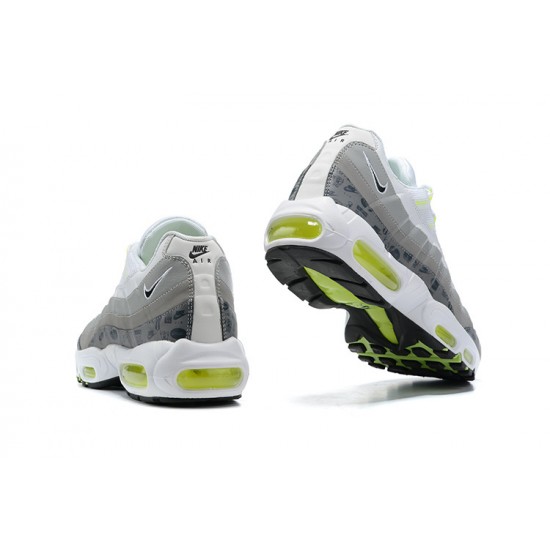 Nike Air Max 95 TT White and Grey Mens sneakers