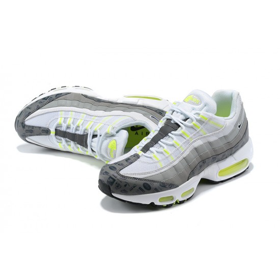 Nike Air Max 95 TT White and Grey Mens sneakers