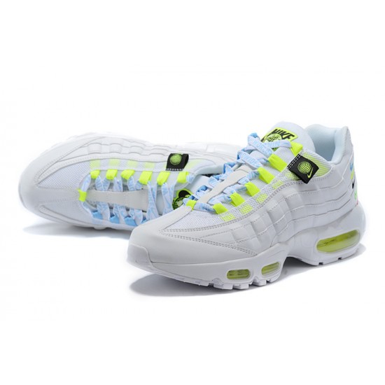 Nike Air Max 95 TT Worldwide White Yellow Unisex sneakers CV9030-100