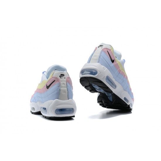 Nike Air Max 95 TT Blue Yellow Pink Womens sneakers