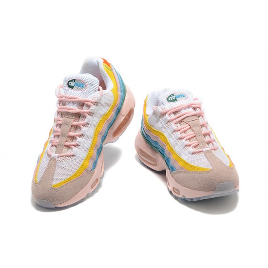 Nike Air Max 95 TT Yellow Pink White Womens sneakers DQ9323-200