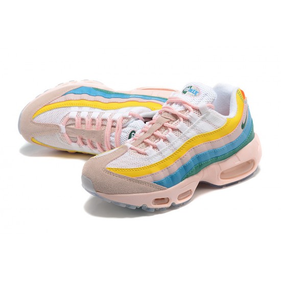 Nike Air Max 95 TT Yellow Pink White Womens sneakers DQ9323-200