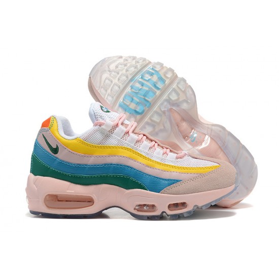 Nike Air Max 95 TT Yellow Pink White Womens sneakers DQ9323-200